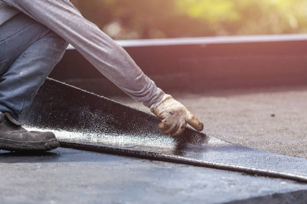 Professional Emergency Waterproofing technician working in Veazie, ME